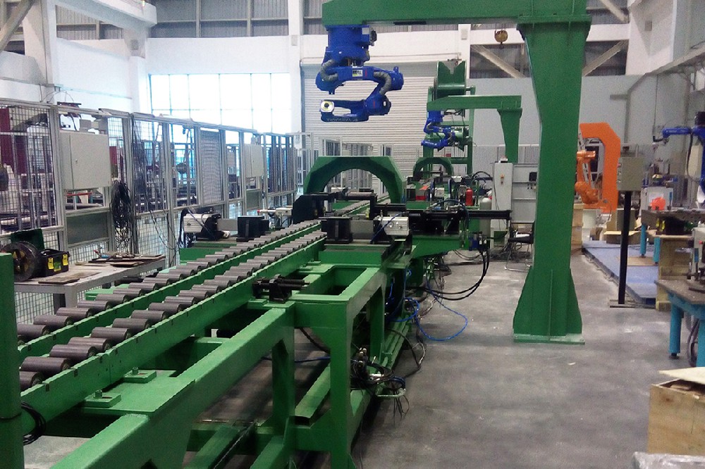 锚链横档自动化焊接生产线